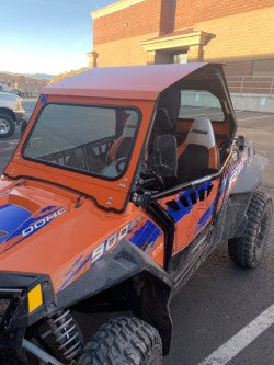Photo of POLARIS RZR XP 900 FRONT WINDSHIELD 2011-13 by Dirt Warrior Accessories - Premium Windshields for UTVs / Side by Sides