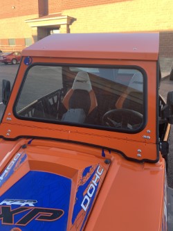 Photo of POLARIS RZR XP 900 FRONT WINDSHIELD 2011-13 by Dirt Warrior Accessories - Premium Windshields for UTVs / Side by Sides