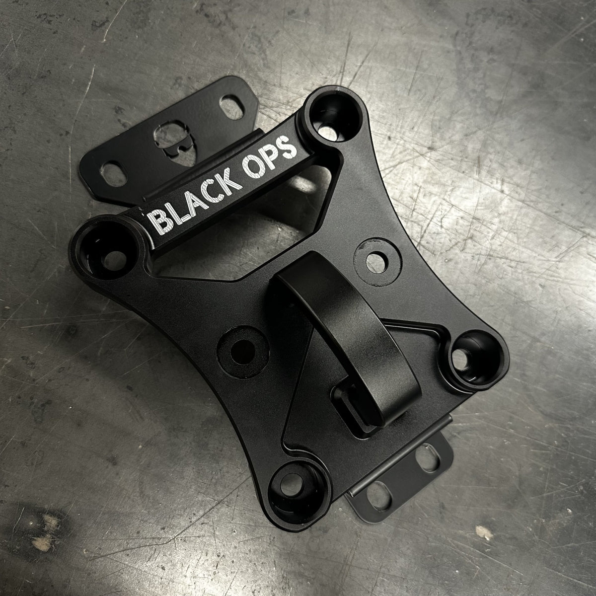Can-Am Maverick X3 Pull Plate - Billet 6061 Aluminum + Hard Anodized Finish (2017-2021 & 2022+)