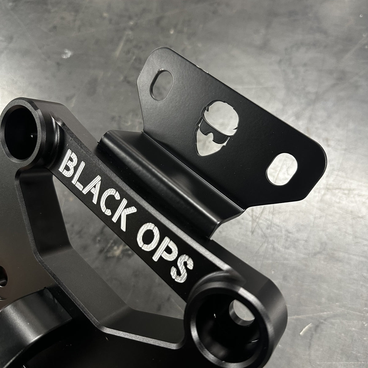 Can-Am Maverick X3 Pull Plate - Billet 6061 Aluminum + Hard Anodized Finish (2017-2021 & 2022+)