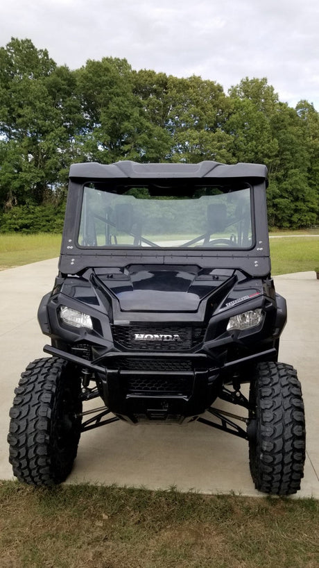 Photo of HONDA PIONEER 1000 FRONT WINDSHIELD 2016+ by Dirt Warrior Accessories - Premium Windshields for UTVs / Side by Sides