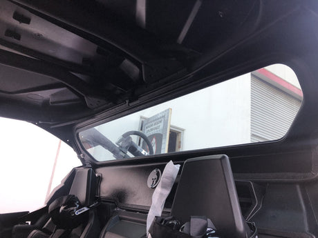 Photo of CANAM X3 REAR WINDSHIELD 2016+ by Dirt Warrior Accessories - Premium WINDSHIELD for UTVs / Side by Sides