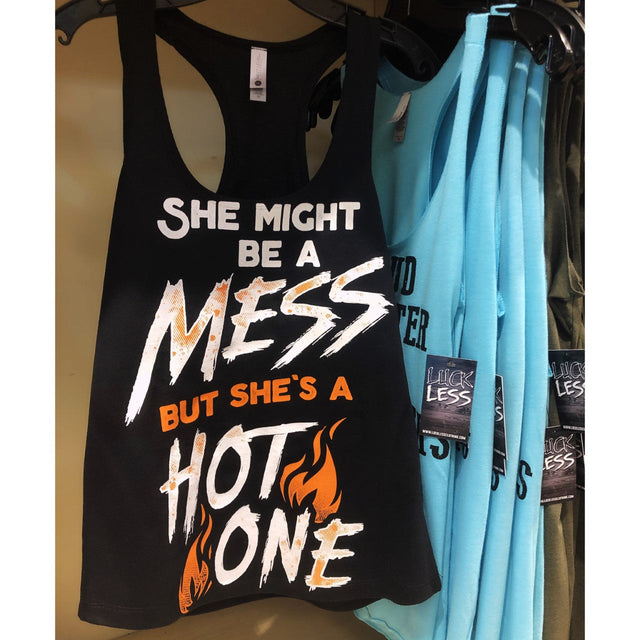 Photo of Might be a Mess But She's a Hot One ( Multiple Styles ) by Luckless Outfitters - Premium for UTVs / Side by Sides