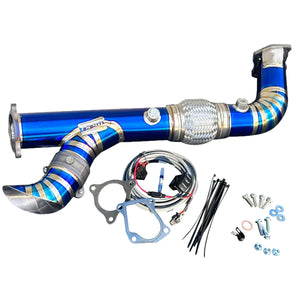 RPM SxS Polaris RZR TITANIUM E-Valve 3" Electronic Dump Valve Exhaust - XPT, Pro XP, Turbo R, Turbo S