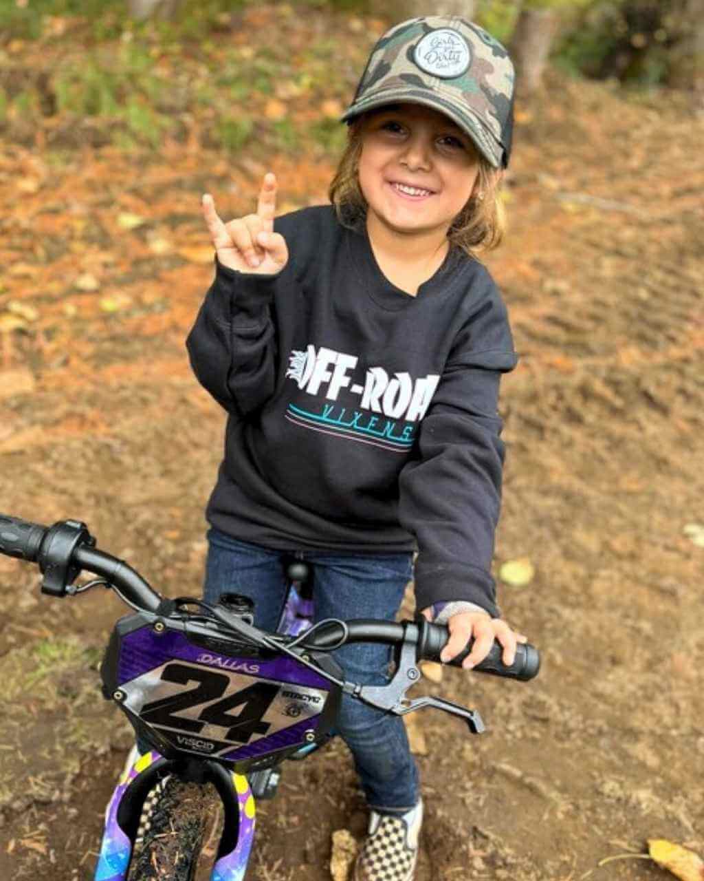 Photo of Tornado Low Profile Trucker Hat - Camo by OFF-ROAD VIXENS CLOTHING CO. - Premium Apparel & Accessories for UTVs / Side by Sides