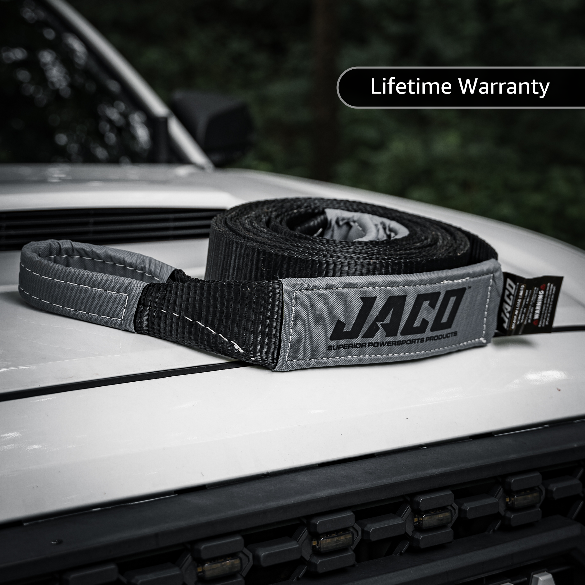 Photo of TowPro™ Recovery Tow Strap | Off Road 4x4 Towing Rope (31,542 lbs) by JACO - Premium Recovery Gear for UTVs / Side by Sides