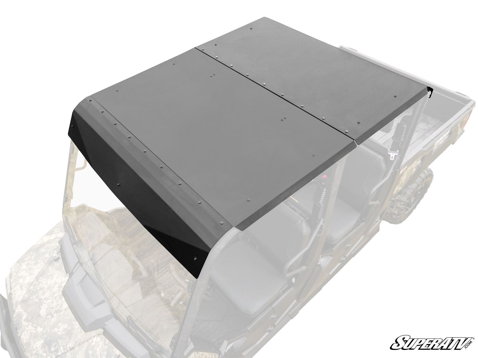 Photo of SuperATV Tracker 800SX CREW Aluminum Roof by SuperATV - Premium Roofs for UTVs / Side by Sides