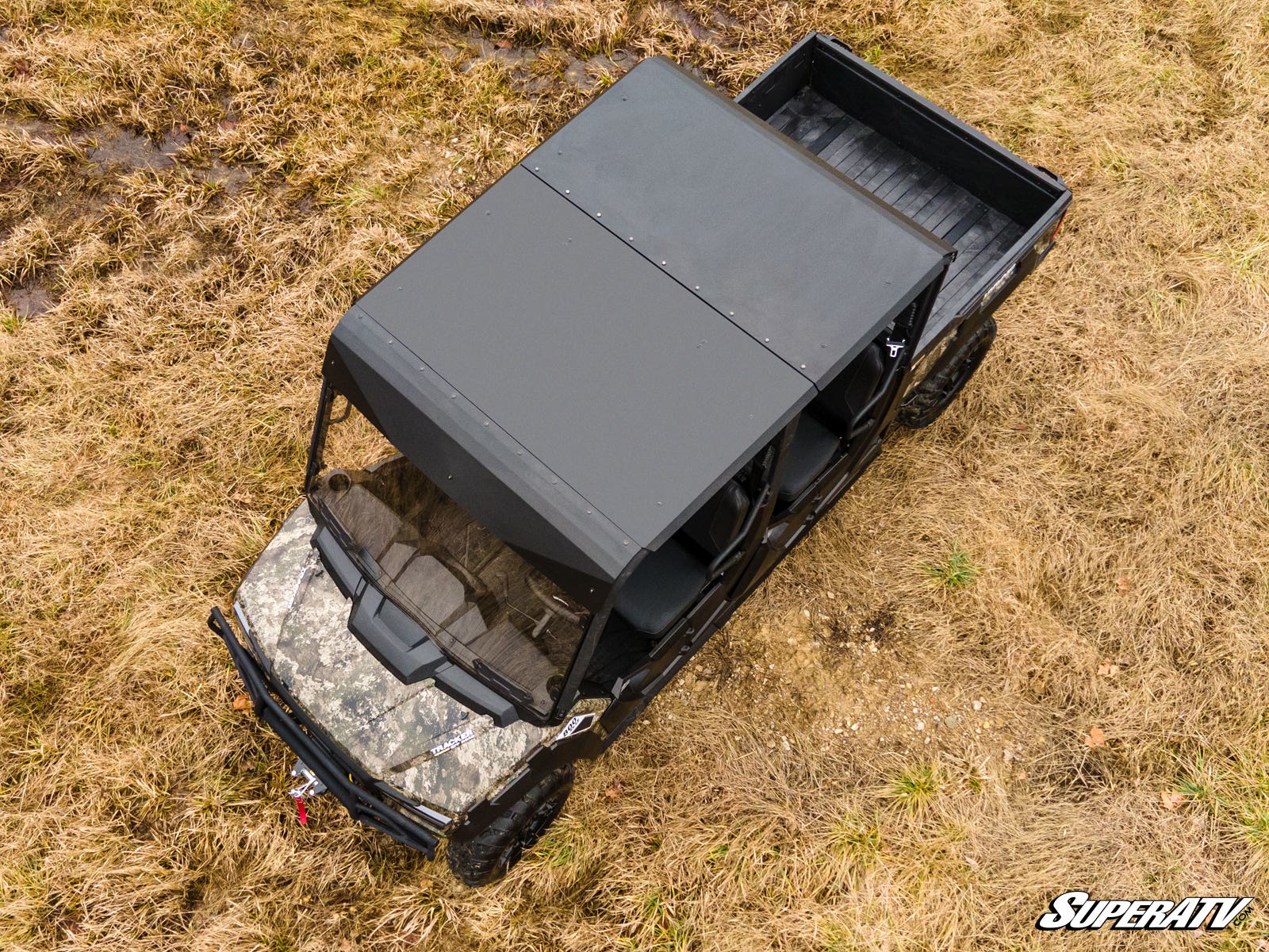Photo of SuperATV Tracker 800SX CREW Aluminum Roof by SuperATV - Premium Roofs for UTVs / Side by Sides