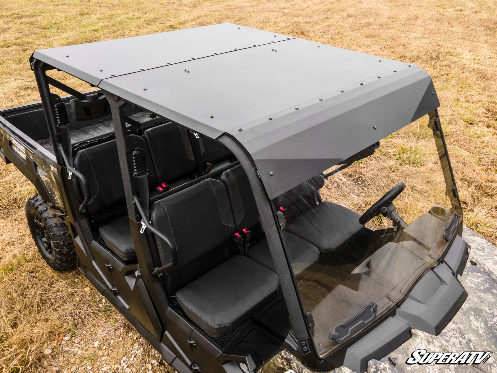 Photo of SuperATV Tracker 800SX CREW Aluminum Roof by SuperATV - Premium Roofs for UTVs / Side by Sides