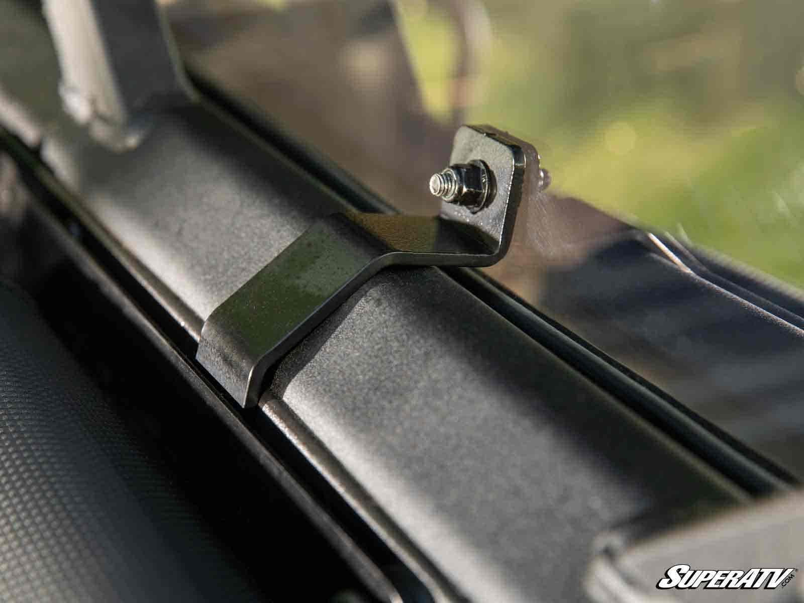 Photo of SuperATV Tracker 800SX Rear Windshield by SuperATV - Premium Windshields for UTVs / Side by Sides