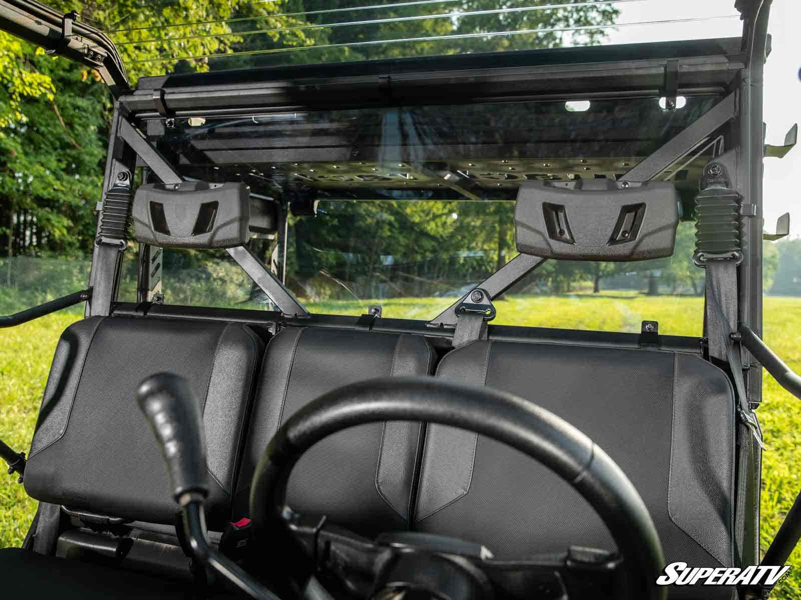 Photo of SuperATV Tracker 800SX Rear Windshield by SuperATV - Premium Windshields for UTVs / Side by Sides