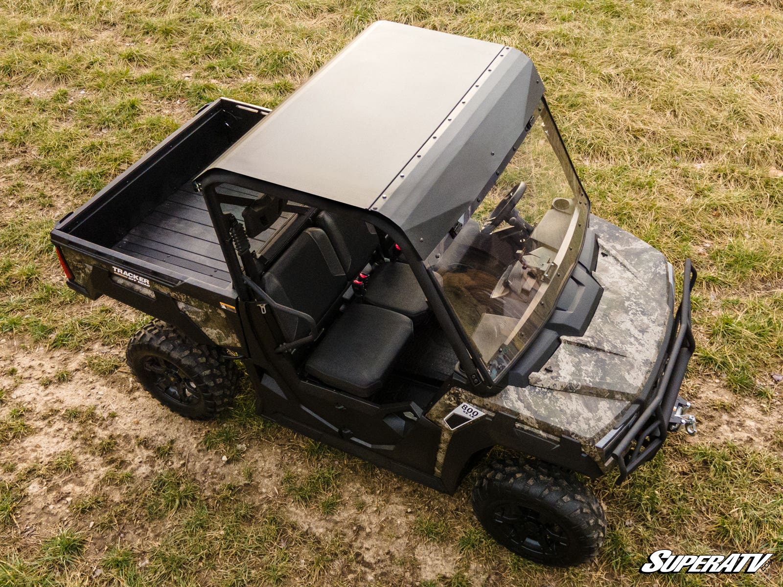 Photo of SuperATV Tracker 800SX Aluminum Roof by SuperATV - Premium Roofs for UTVs / Side by Sides