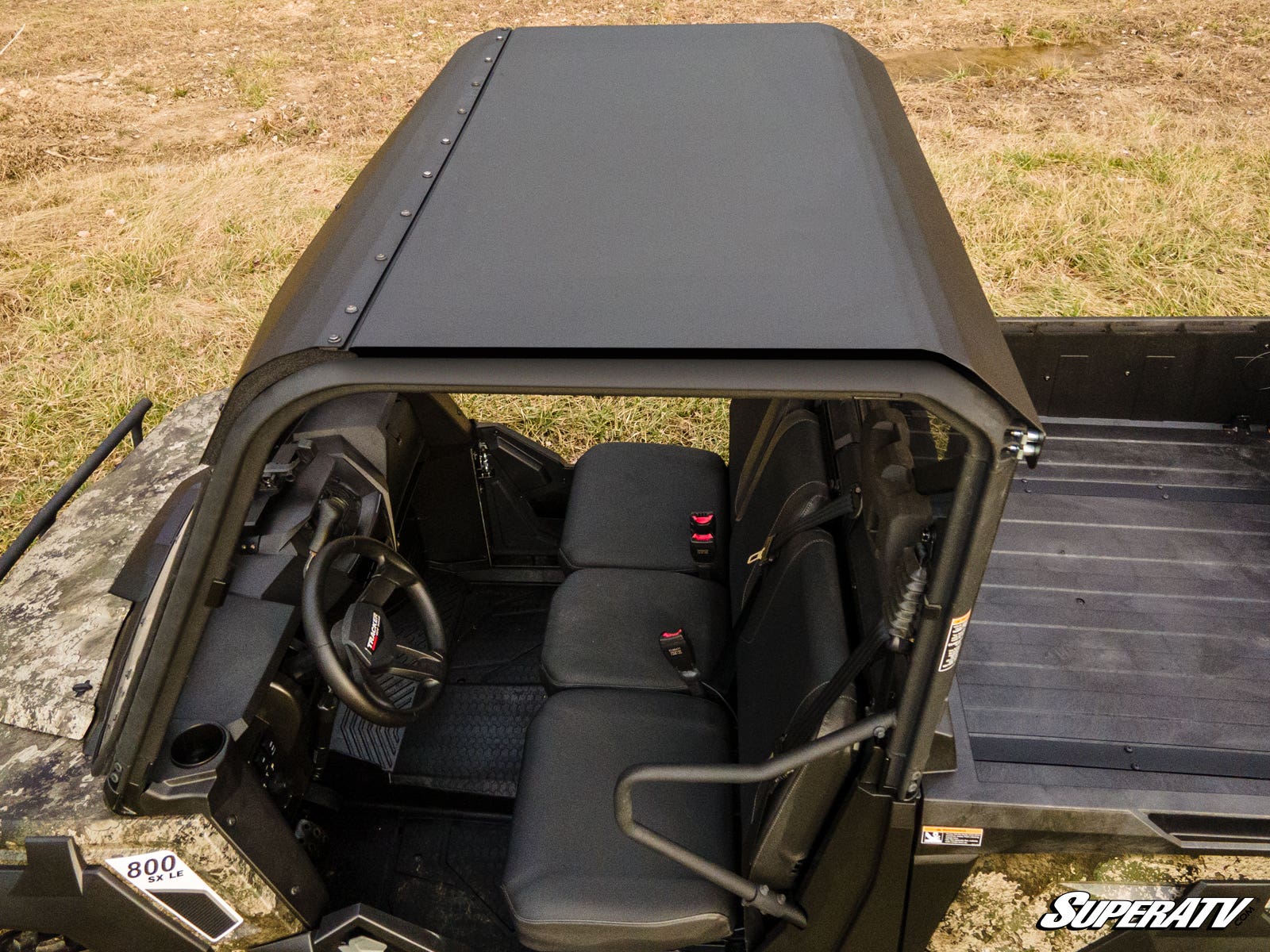 Photo of SuperATV Tracker 800SX Aluminum Roof by SuperATV - Premium Roofs for UTVs / Side by Sides