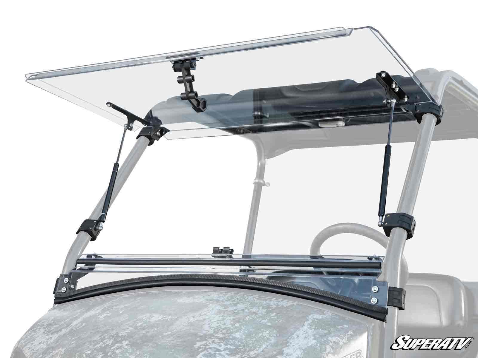 Photo of SuperATV Tracker OX400 Scratch-Resistant Flip Windshield by SuperATV - Premium Windshields for UTVs / Side by Sides