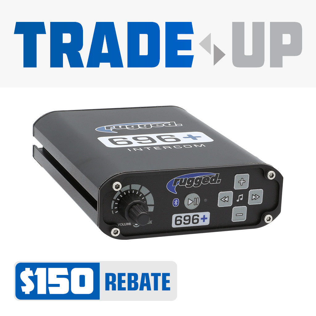 Photo of Rugged Radios Trade Up to 696 PLUS Bluetooth Intercom by Rugged Radios - Premium for UTVs / Side by Sides