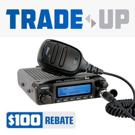 Photo of Trade Up to M1 Race Series Waterproof Mobile Radio by Rugged Radios - Premium for UTVs / Side by Sides