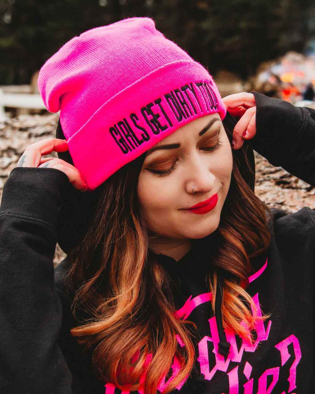 Photo of Trademark Beanie by OFF-ROAD VIXENS CLOTHING CO. - Premium Apparel & Accessories for UTVs / Side by Sides