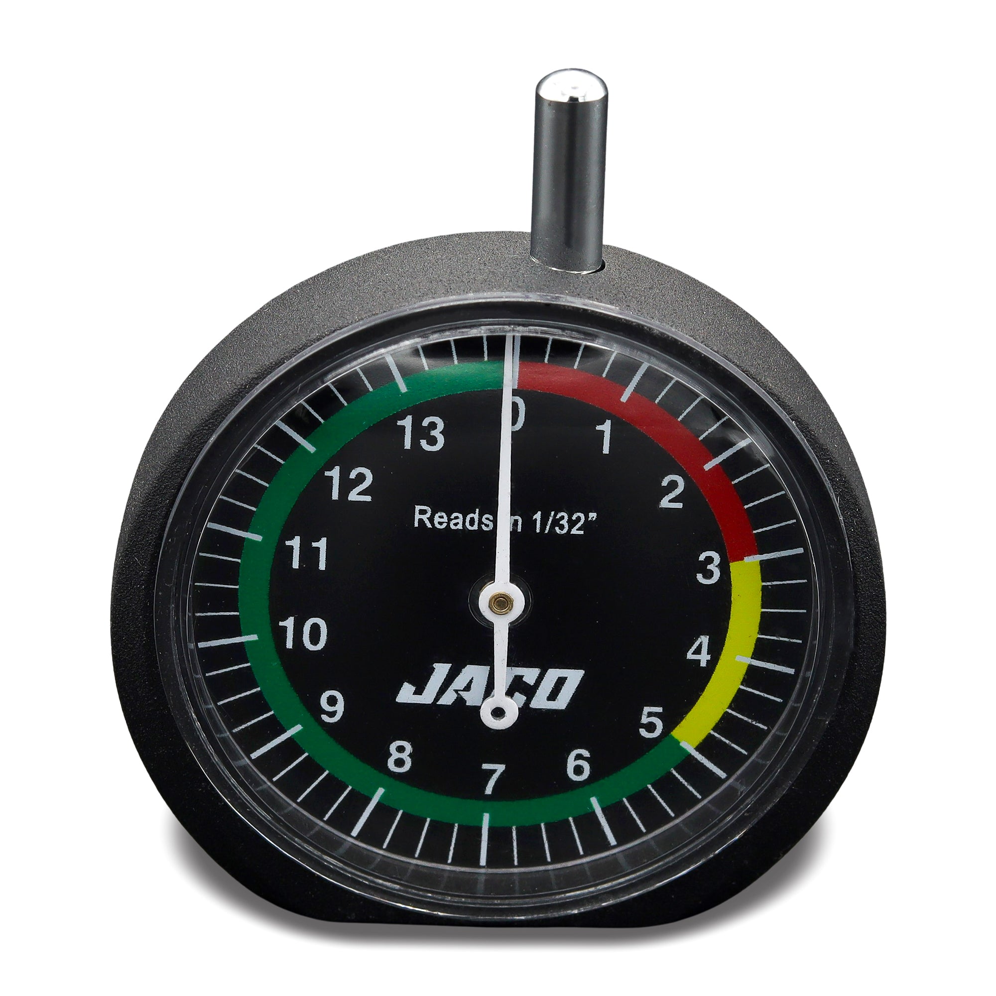 Photo of TreadPro Tire Tread Depth Gauge, Dial Type (Reads in 1/32 inch) by JACO - Premium Tread Depth Gauge for UTVs / Side by Sides