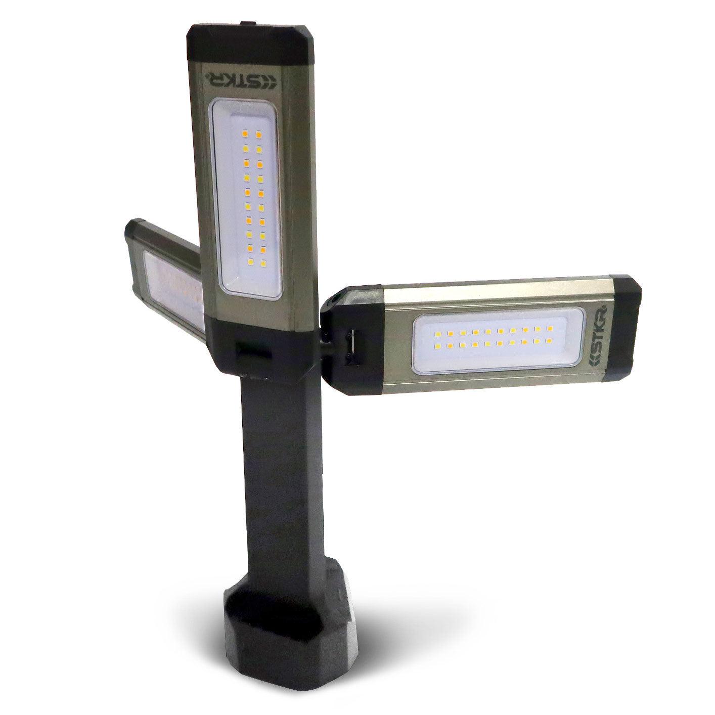 Photo of TRi-Mobile Work Light with Tripod - Portable Rechargeable Shoplight by STKR Concepts - Premium Telescoping Light for UTVs / Side by Sides