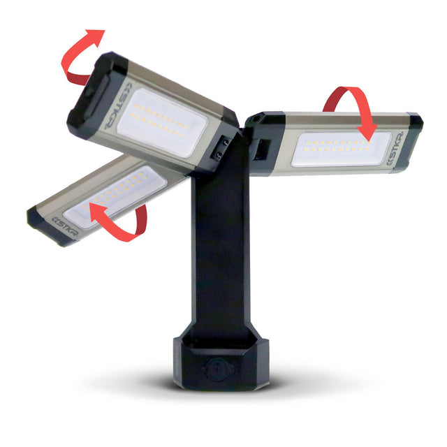 Photo of TRi-Mobile Work Light - Portable Rechargeable Shoplight by STKR Concepts - Premium Telescoping Light for UTVs / Side by Sides