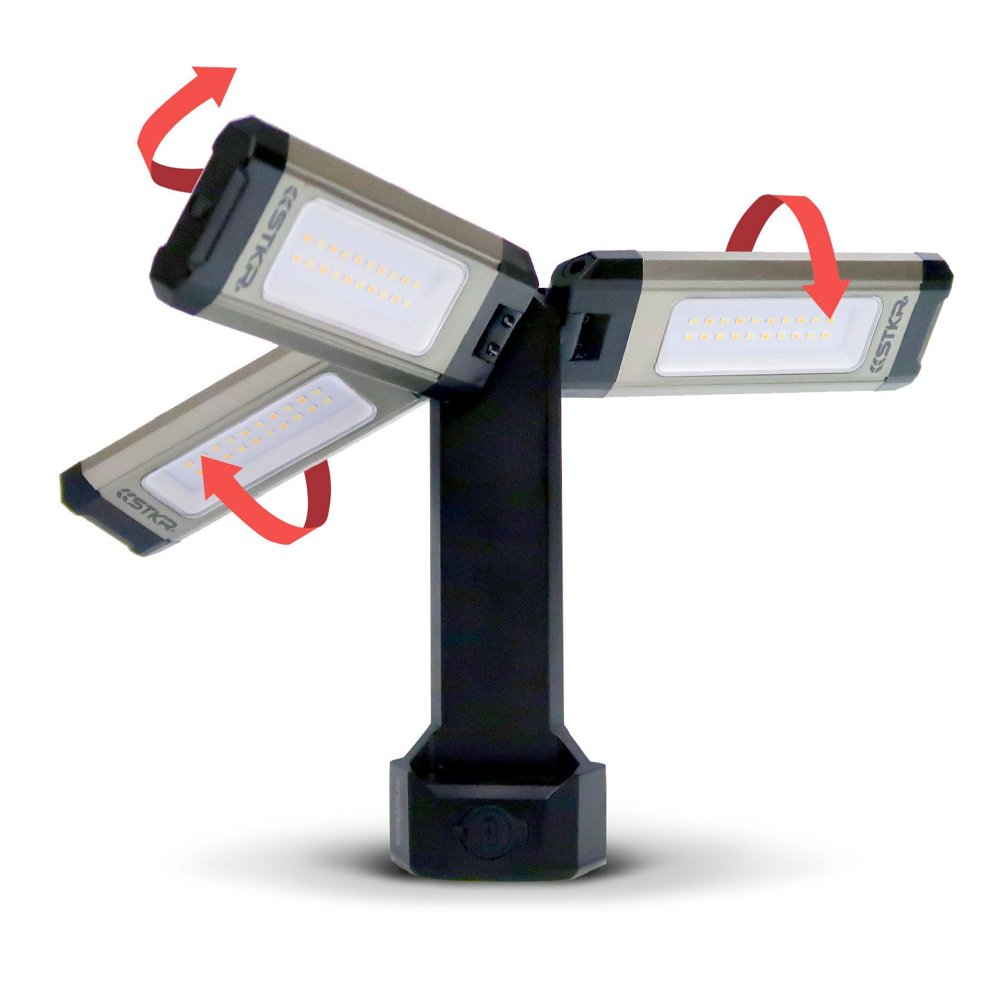 Photo of TRi-Mobile Work Light with Tripod - Portable Rechargeable Shoplight by STKR Concepts - Premium Telescoping Light for UTVs / Side by Sides