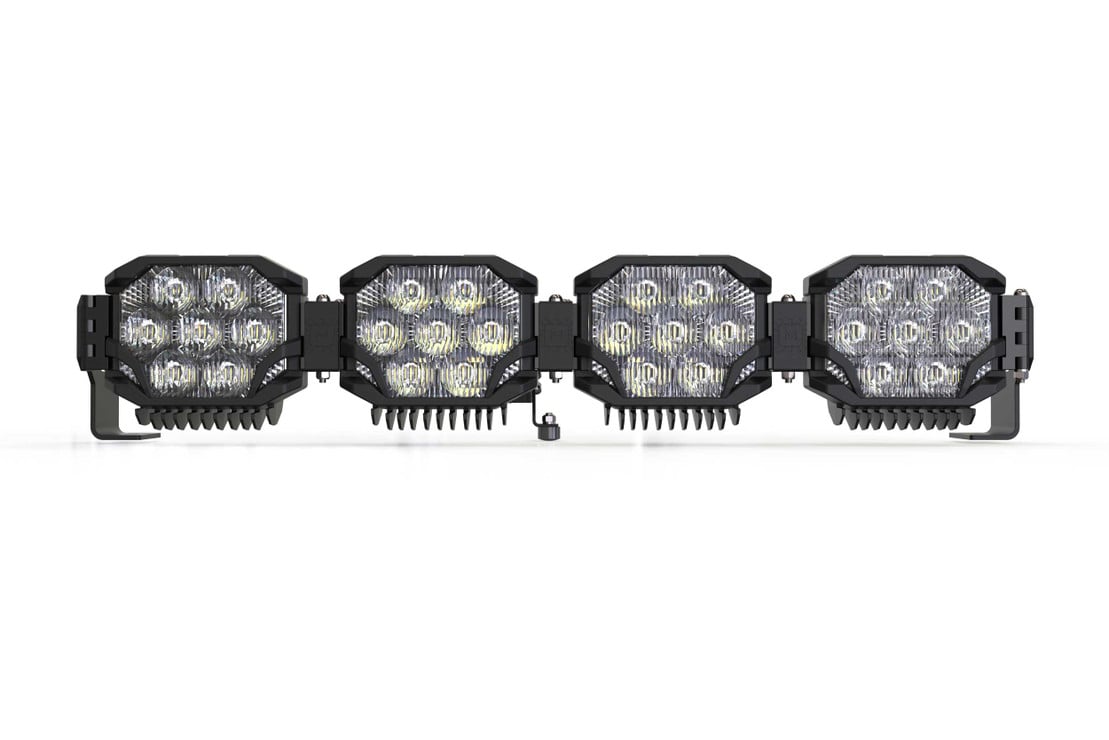Photo of Morimoto Triple Row Banger Bar off Road LED Light Bar - 4 Pod / 29” by Morimoto - Premium Light Pods for UTVs / Side by Sides