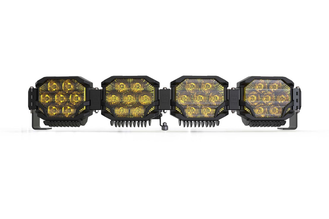 Photo of Morimoto Triple Row Banger Bar off Road LED Light Bar - 4 Pod / 29” by Morimoto - Premium Light Pods for UTVs / Side by Sides