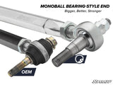 Can-Am Defender RackBoss 2.0 Solid Steel Bar Tie Rod Kit - HD 8 Standard