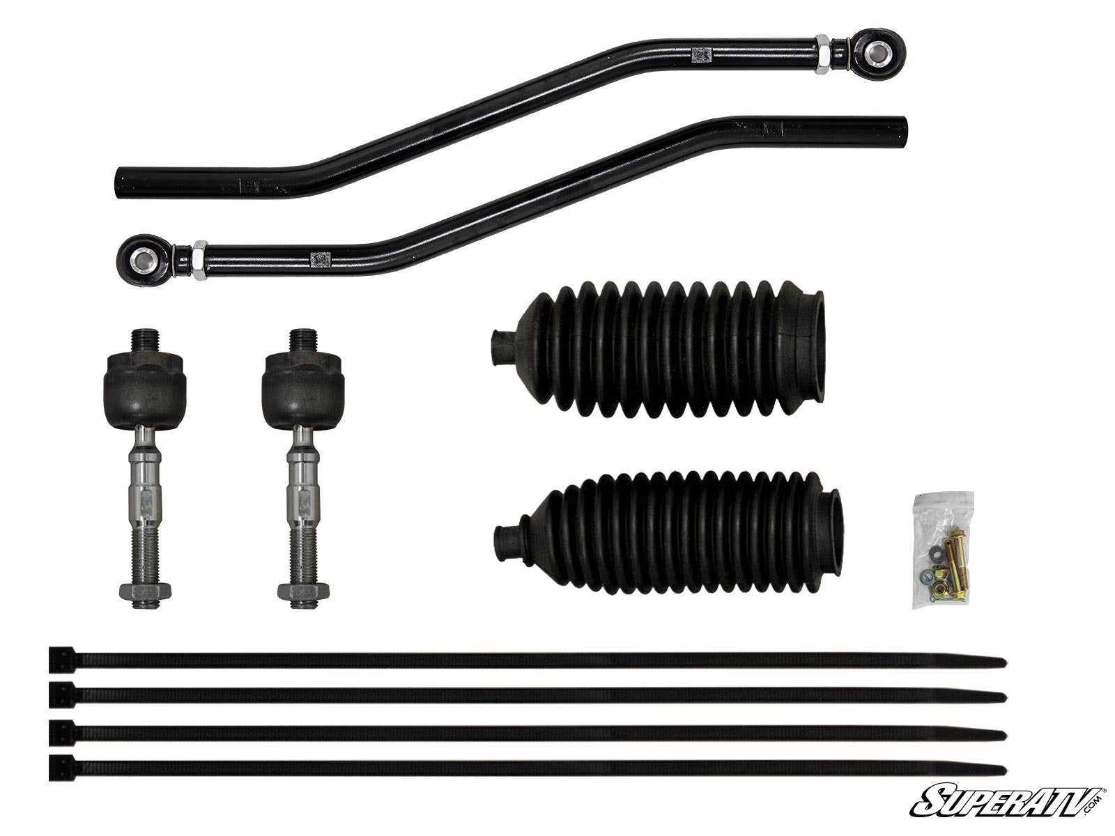 Photo of SuperATV Polaris Ranger XP 800 Z-Bend Tie Rod Kit - Replacement For SuperATV Lift Kits by SuperATV - Premium Lift Kits for UTVs / Side by Sides