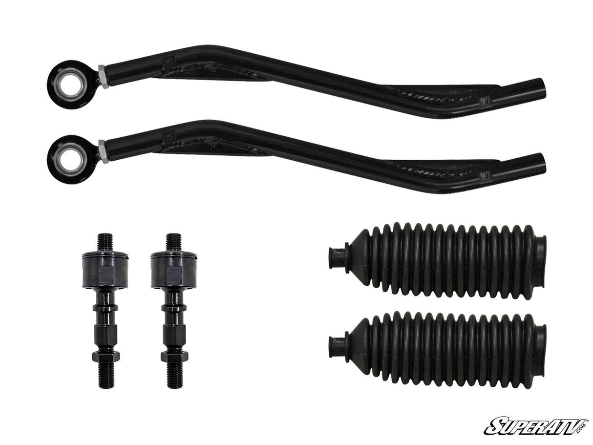 SuperATV Polaris Ranger 1000 Z-Bend Tie Rod Kit - Replacement For SuperATV Lift Kits