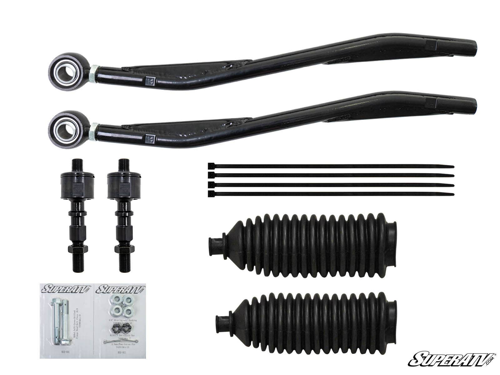 Photo of SuperATV Polaris Ranger XP 900 Z-Bend Tie Rod Kit by SuperATV - Premium Tie Rods for UTVs / Side by Sides