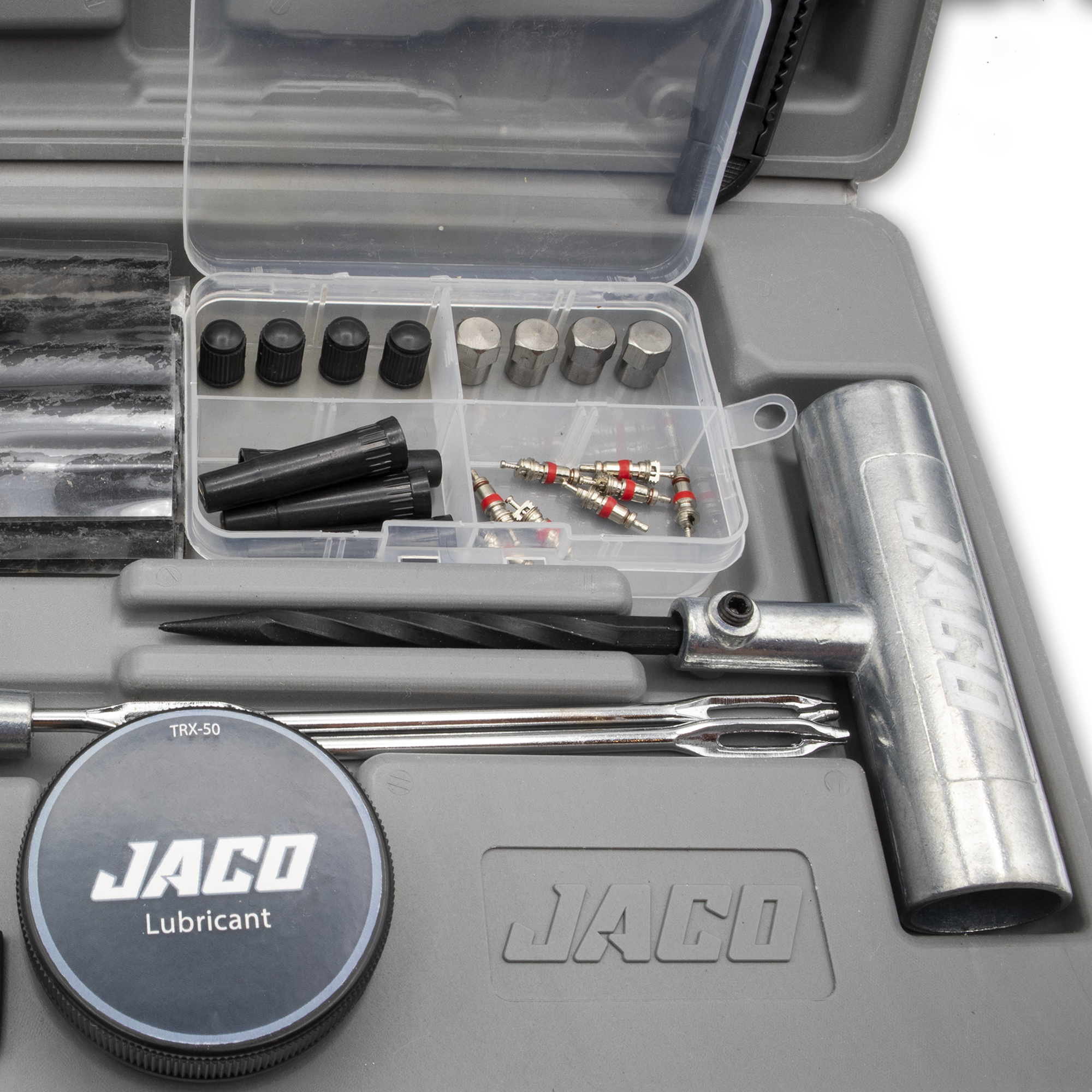 Photo of TRX-50 Heavy Duty Tire Repair Kit (50 pcs) by JACO - Premium Tire Repair Kit for UTVs / Side by Sides