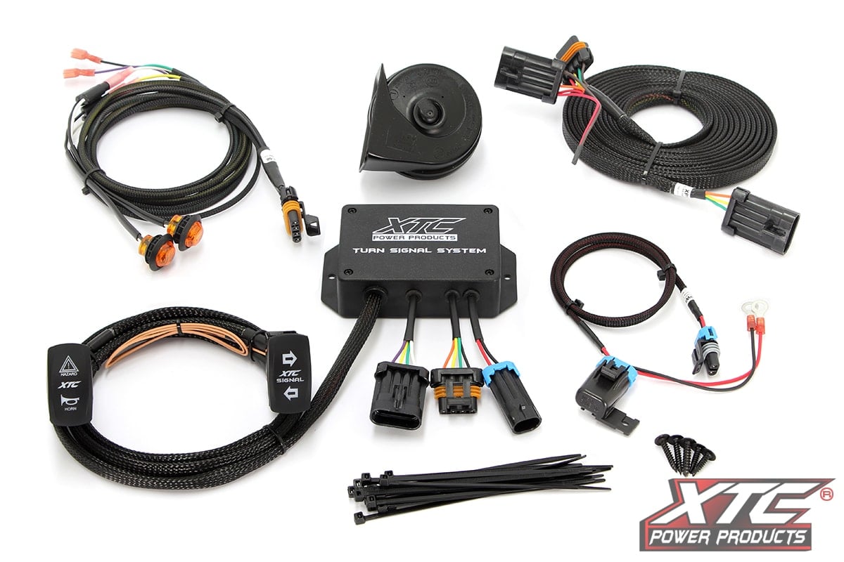 Photo of XTC RZR XP 900 2016-2021 & XP 1000 / Turbo 2015-2018 Plug & Play Turn Signal System with Horn by XTC Power Products - Premium Street Legal Kits for UTVs / Side by Sides
