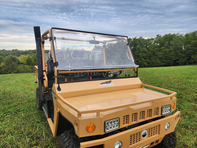 Photo of Tuatara - 2 Pc Lexan Windshield w/Clamp and Vent Options by 3 Star UTV - Premium Windshields for UTVs / Side by Sides