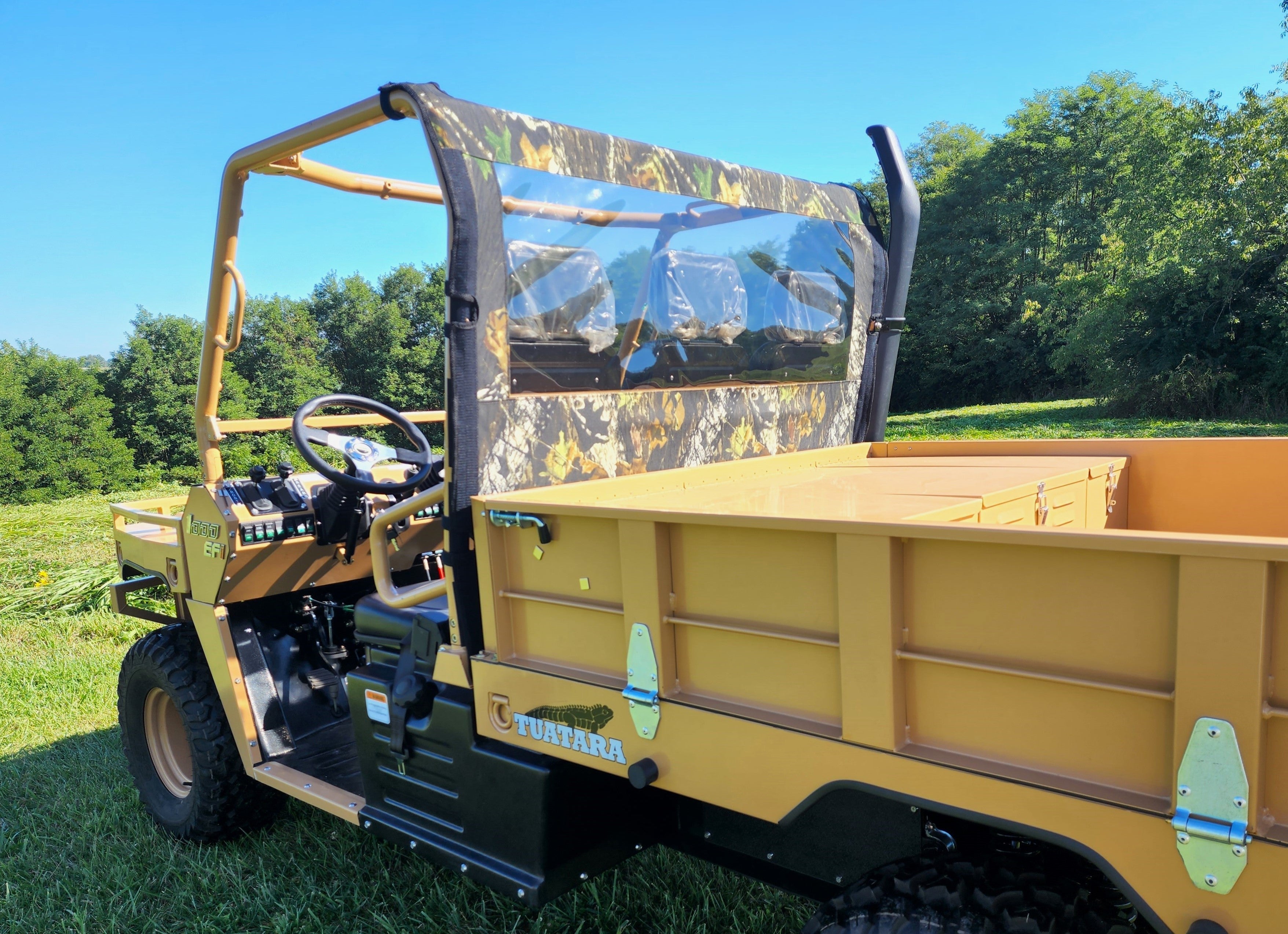 Photo of Tuatara - Soft Back Panel by 3 Star UTV - Premium Enclosures for UTVs / Side by Sides