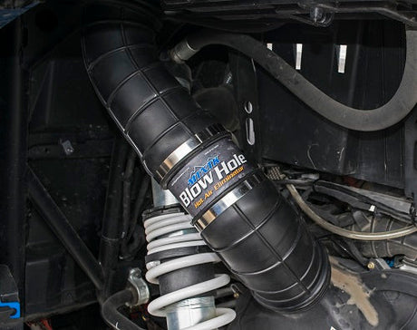 Photo of Clutch Inline Blower for 2021-2025 Polaris RZR Turbo by Hunterworks - Premium Clutch Blower for UTVs / Side by Sides