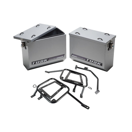 Tusk Aluminum Panniers with Pannier Racks Honda Africa Twin Adventure Sports ES CRF1100 2024-2026