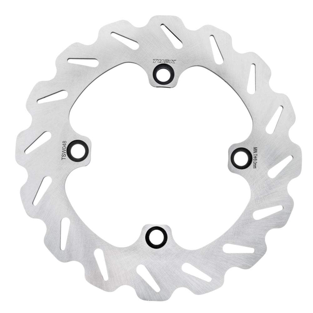 Tusk Stainless Steel Typhoon Brake Rotor Rear Kawasaki KX250 2019-2023