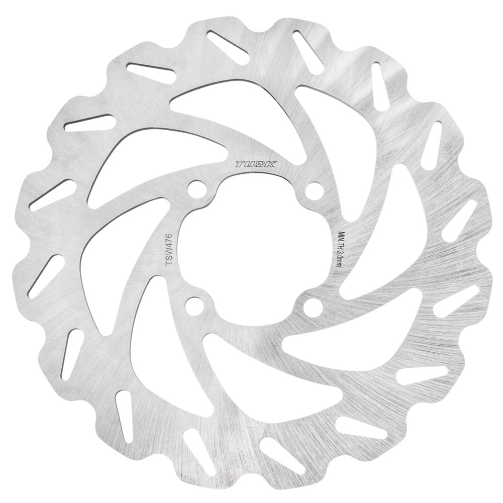 Tusk Stainless Steel Typhoon Brake Rotor Rear Yamaha RAPTOR 700 2006–2026