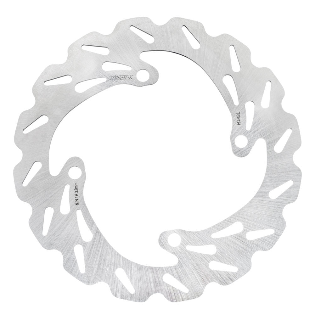 Tusk Stainless Steel Typhoon Rear Brake Rotor - Honda CR125R/CRF250R/CRF450R