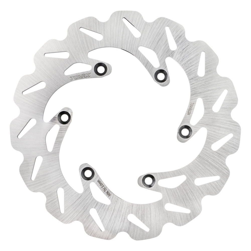 Tusk Stainless Steel Typhoon Brake Rotor - Rear Suzuki DR-Z 400SM (1999-2024)