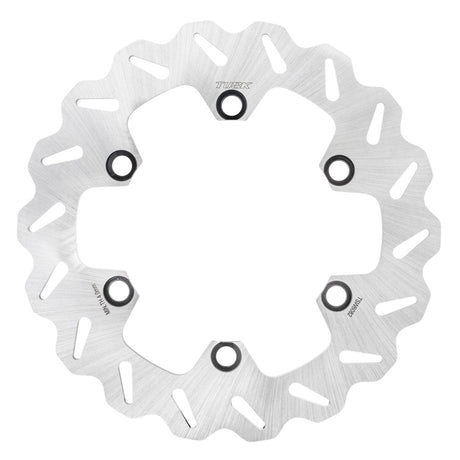 Tusk Stainless Steel Typhoon Brake Rotor Rear Kawasaki KLR650 1987–2007