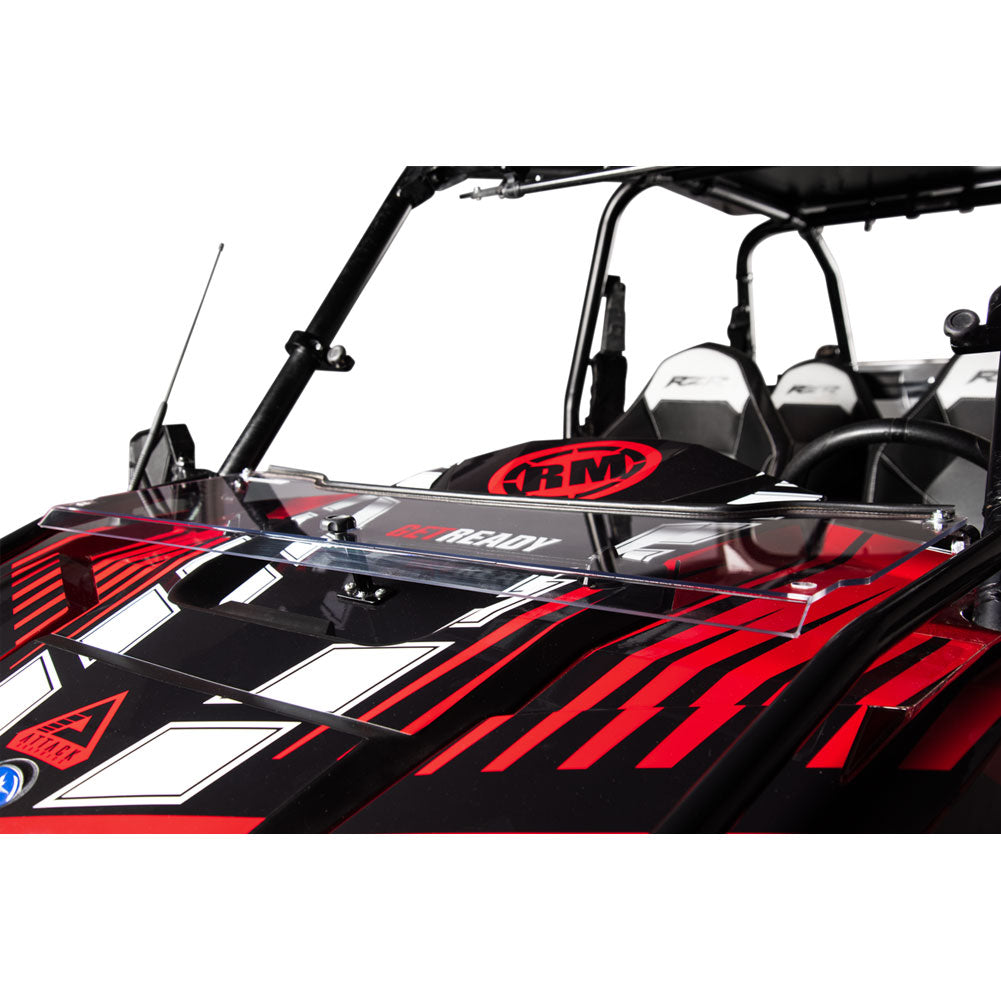 Tusk UTV Hard Coated Hinged Windshield +2-inch Polaris RZR 4 900 2014-2020
