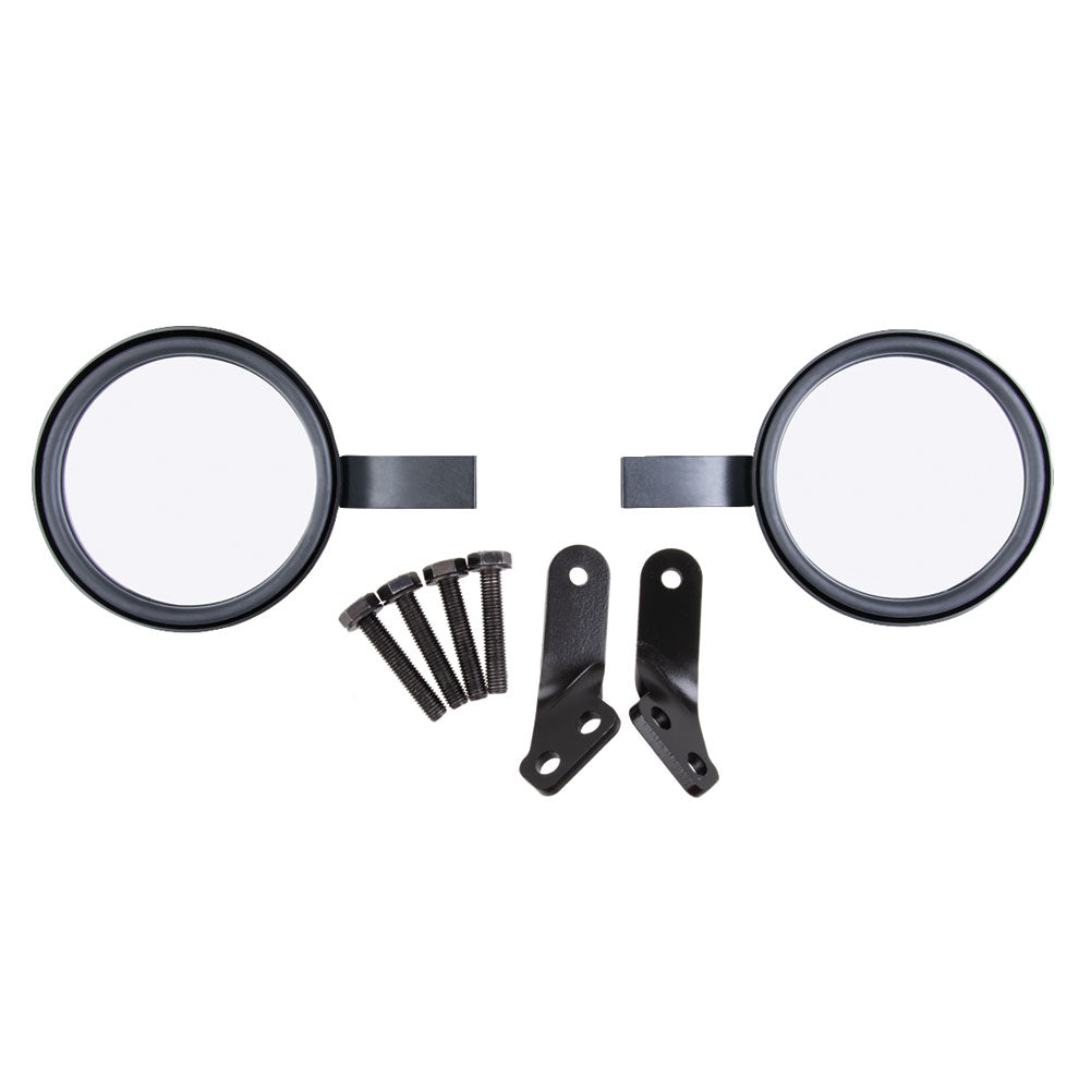 Tusk Alloy UTV Mirror Kit w/A-Pillar Mounts Polaris GENERAL 1000 Deluxe EPS 2016-2026
