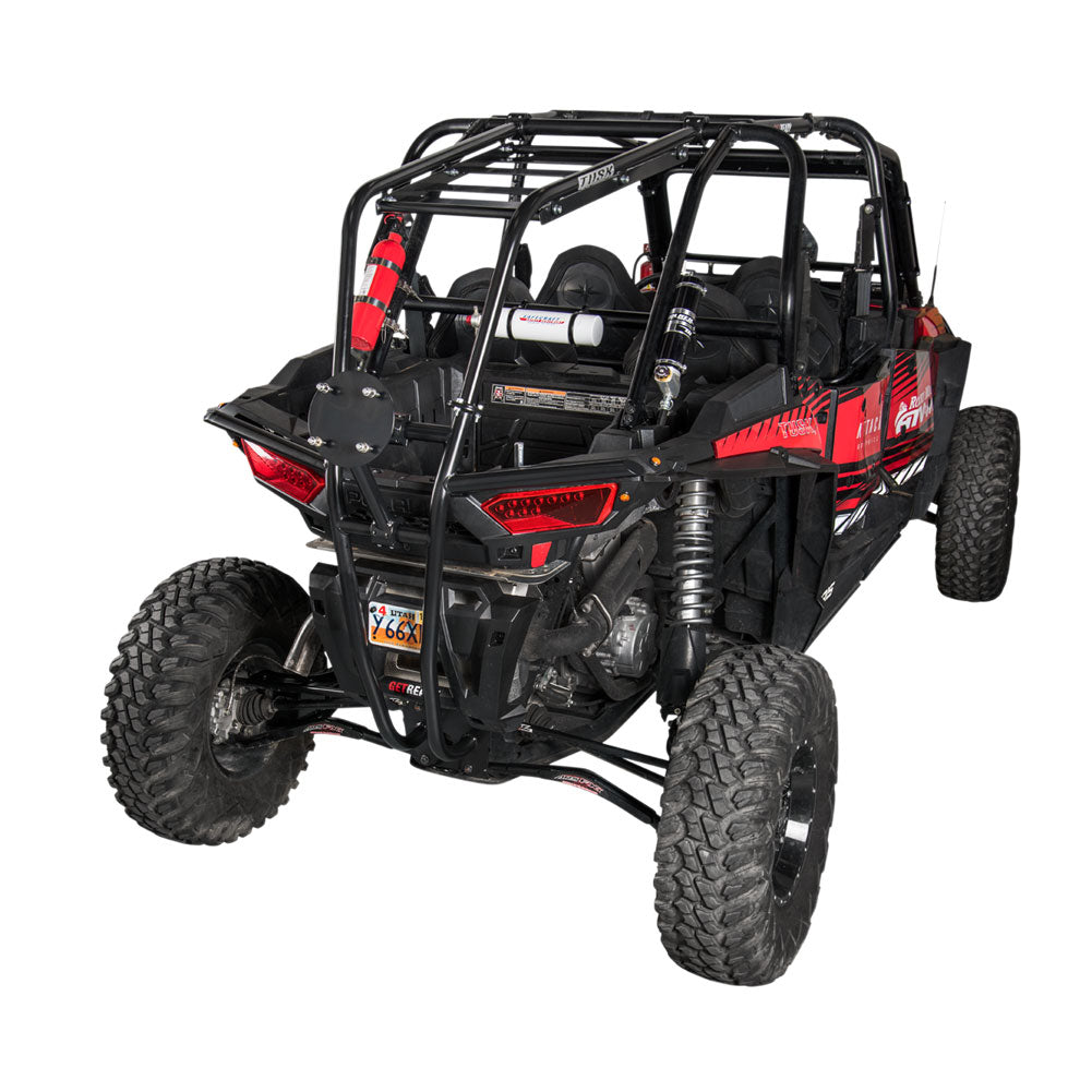 Tusk UTV Rear Bumper, Cargo Rack, and Spare Tire Carrier Polaris RZR XP 1000 2014–2016
