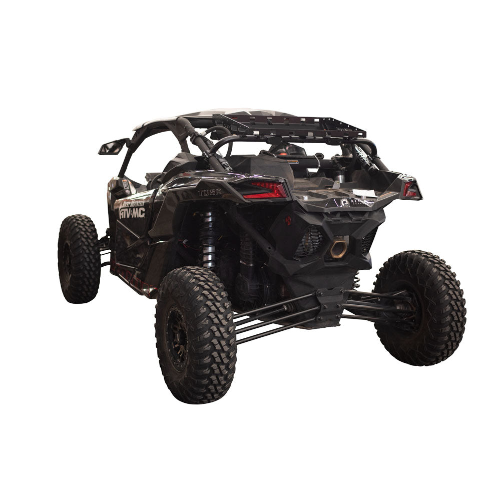 Tusk Bed Mounted Cargo Rack - Black Powder Coated - Can-Am Maverick X3