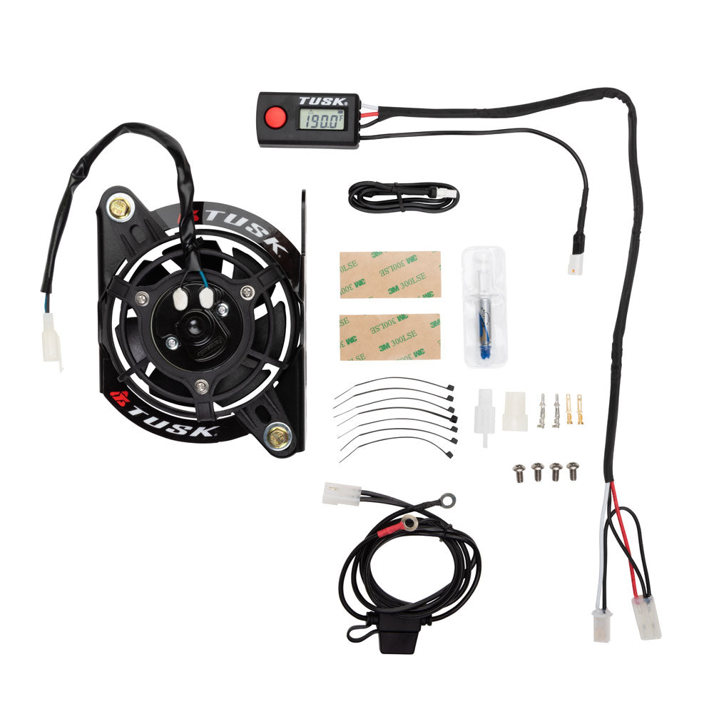 Tusk Digital Radiator Fan Kit KTM 125 SX (Fuel Injected) 2022–2026