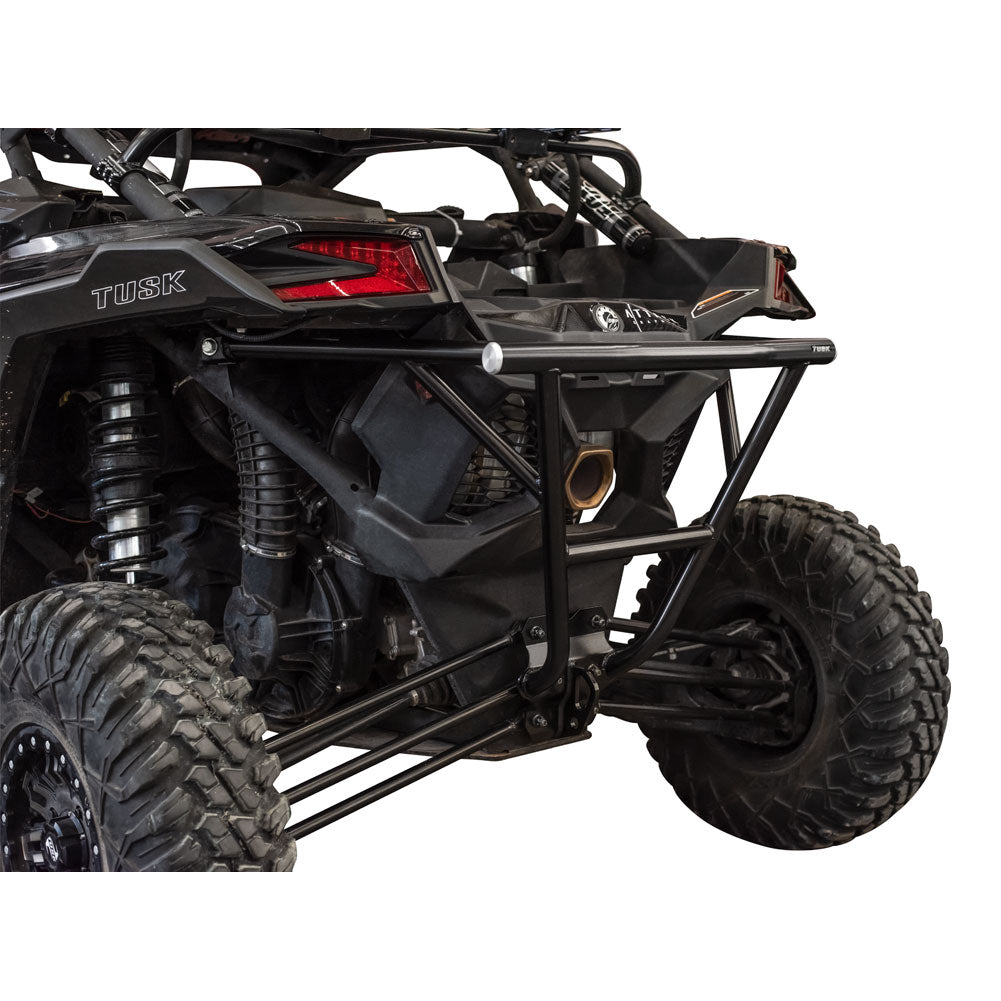 Tusk Impact Rear Bumper Black Can-Am Maverick X3 2017-2021