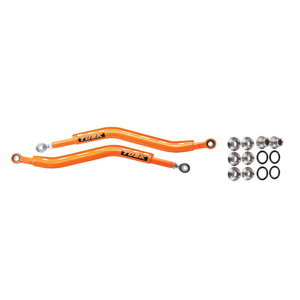 Tusk Mohawk Extreme Duty High Clearance Lower Radius Rods - Black, Polaris RZR XP 1000 (2017)