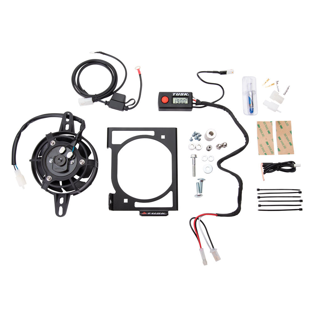 Tusk Digital Radiator Fan Kit Honda CRF250R 2018–2021